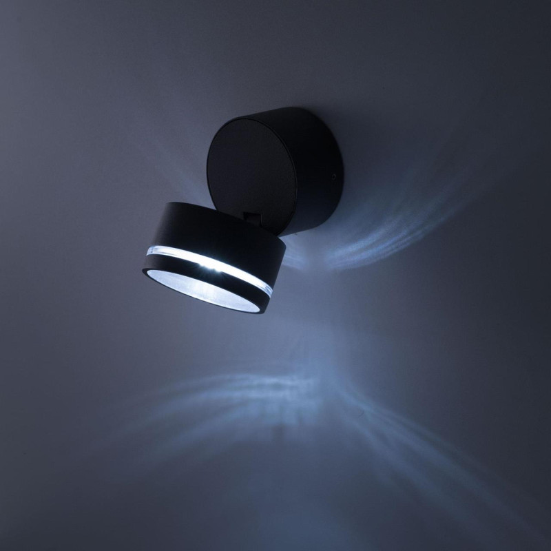 Уличный светодиодный светильник Citilux CLU0008R, LED 6W, 4000K, черный, диаметр 9 см
