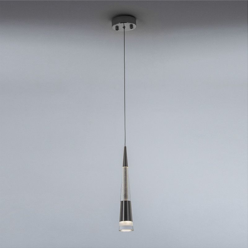 Подвесной светильник 5,5**134 см, LED 6W, 3000 / 6000K, Хром MODELUX ML.88096.1 CH