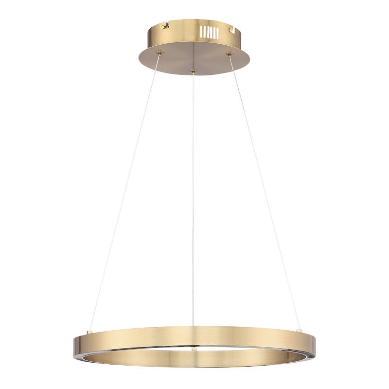 Подвесной светильник *40*-120 см, 1*LED, 25W, 4000K, ST-Luce Parilla SL6238.323.01, латунный