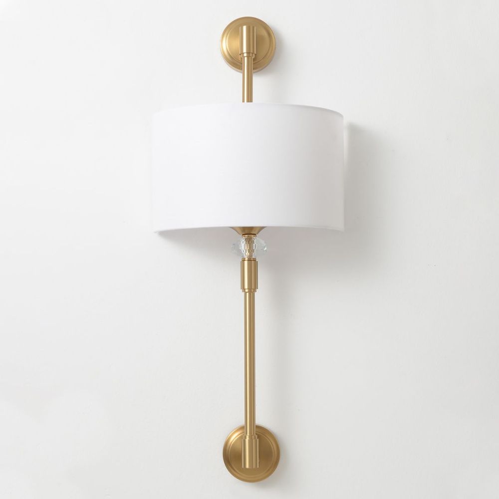 Бра 69 см, Crystal Lux VINTAGE AP2 BRASS, латунь