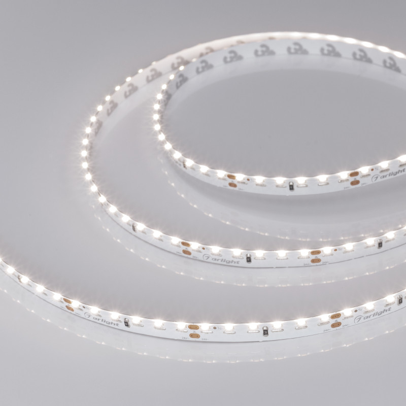Лента RS 2-5000 24V Day4000 2x (3014, 120 LED/m, LUX) (Arlight, 9.6 Вт/м, IP20) 024459. Цена указана за 5 метров. Продается кратно 5 метрам.