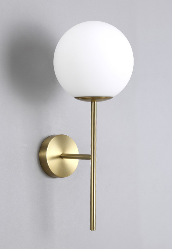 Бра 18 см, Crystal Lux FELIZ AP1 BRONZE/WHITE Бронза