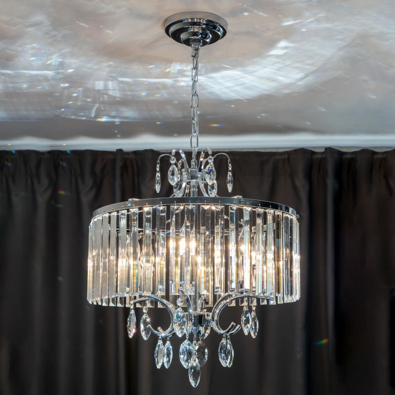 Люстра 48 см Citilux Инга CL335161 хром