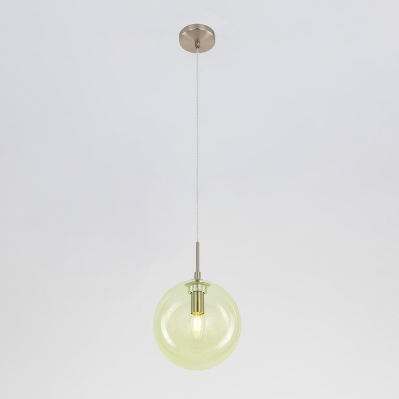 Светильник подвесной 20*130 см, 1*E14, Матовый хром Citilux Томми CL102626