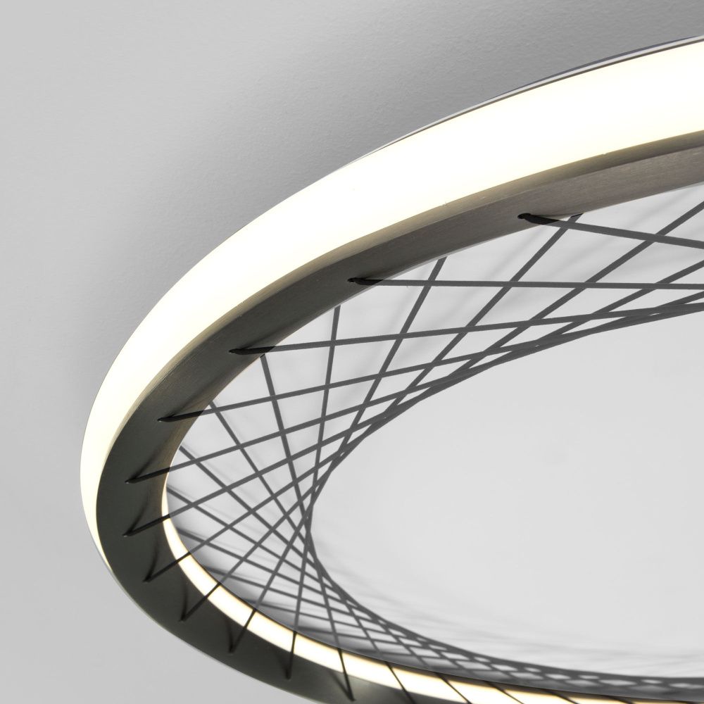 Светильник 61*61*7,5 см, LED*40W, 4000K, Eurosvet Parafe 40023/1 LED, серый, a069304