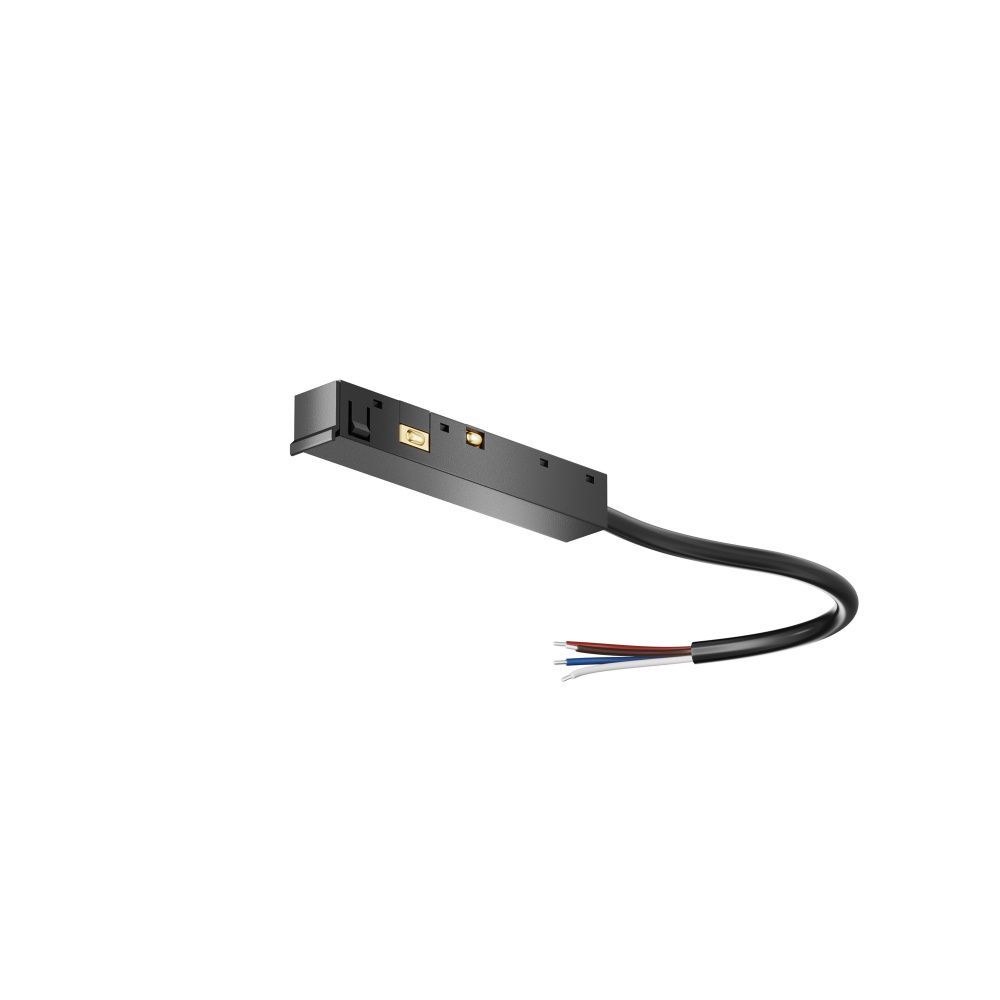 Ввод питания Exility X, черный 7*1*1 см, Maytoni Technical  TRA239B-42B, Черный