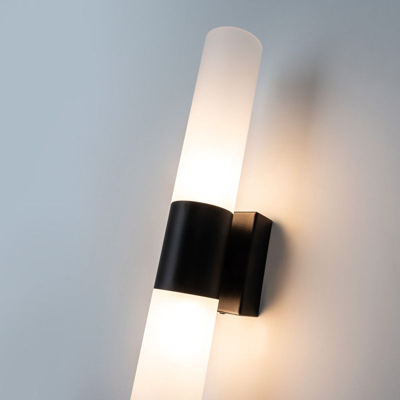 Настенный светильник 7x10x44см, G9, 2xG9Вт, , Modelux MS.1220.02 BK Черный