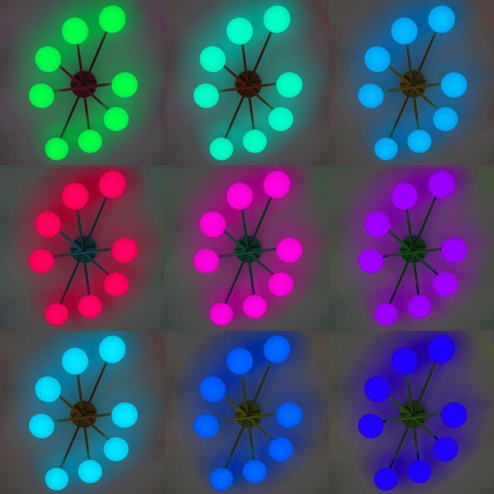 Светильник 110 см, 96W, 3000-5500K, Citilux ATMAN SMART CL226A183 LED RGB, бронза