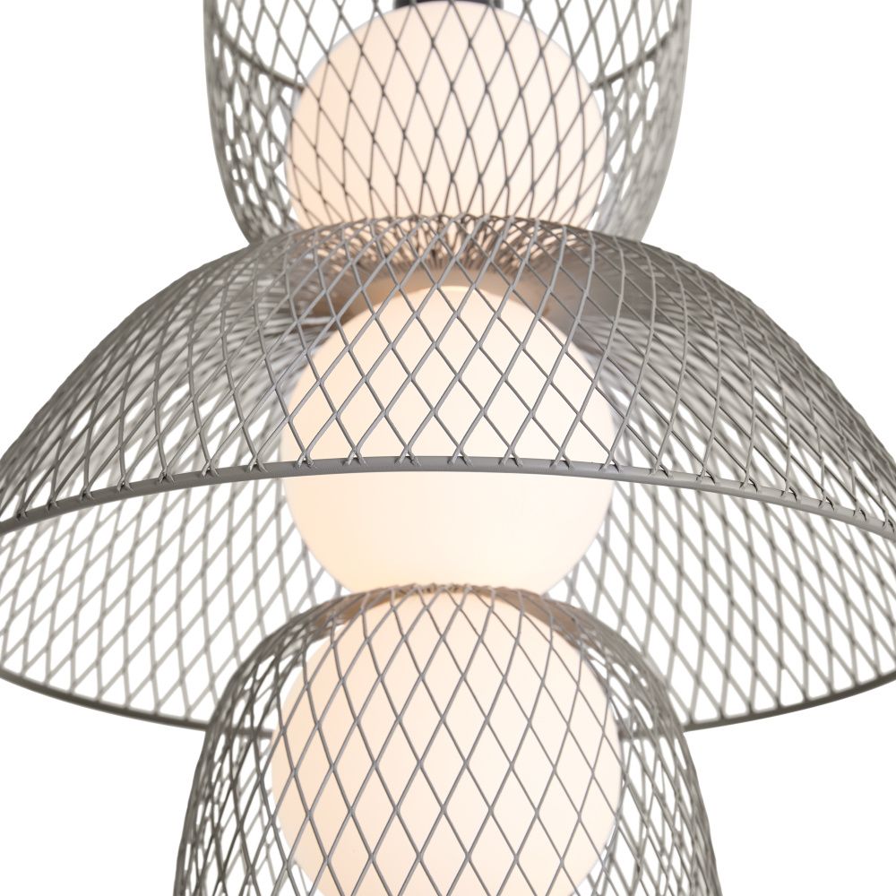 Подвесной светильник 40-120 см, LED*6W, 2700K, Freya Harper FR5545PL-L5GR, Серый