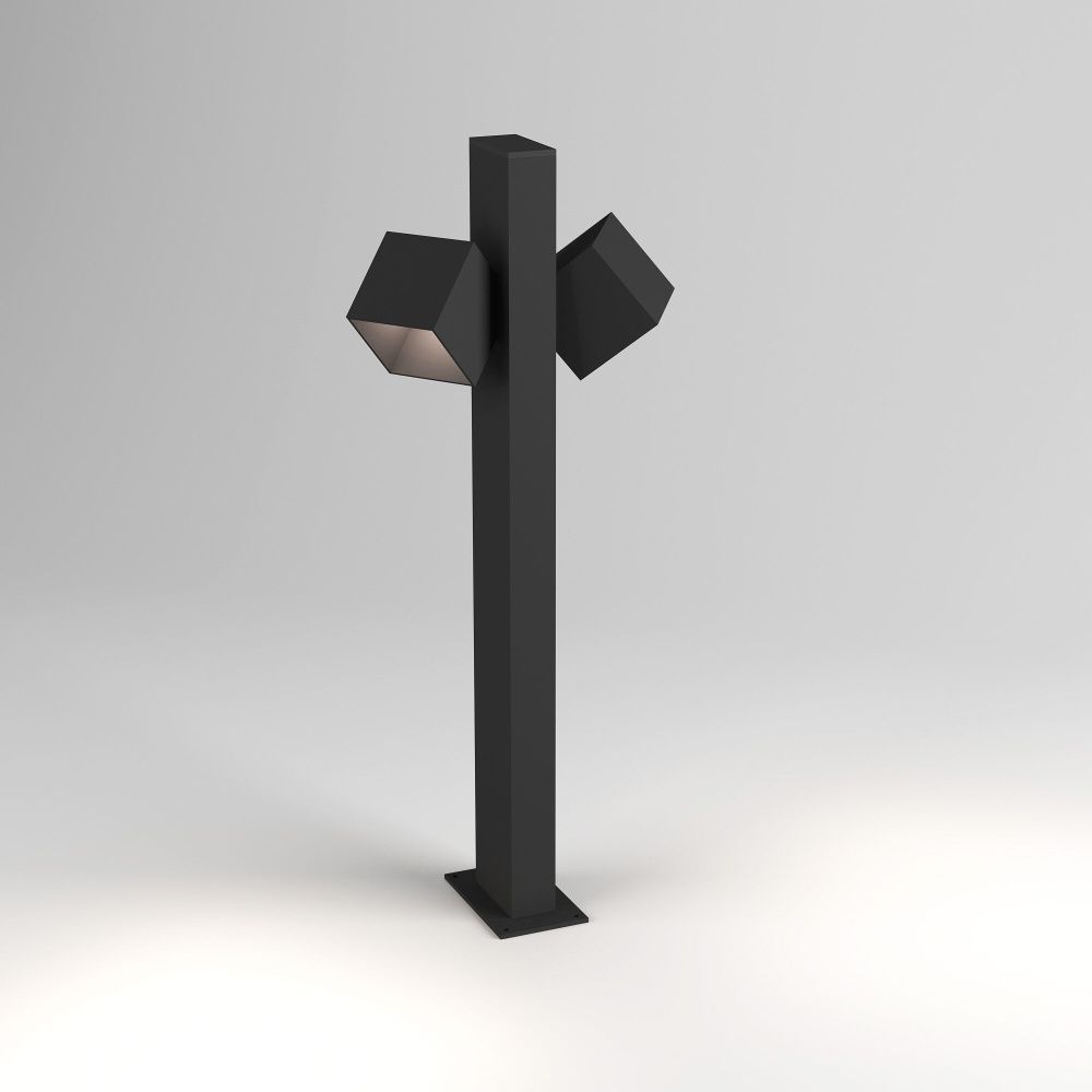 Светильник садово-парковый светодиодный 81 см, 10W, 4000K, Elektrostandard Fjord 35195/F, черный