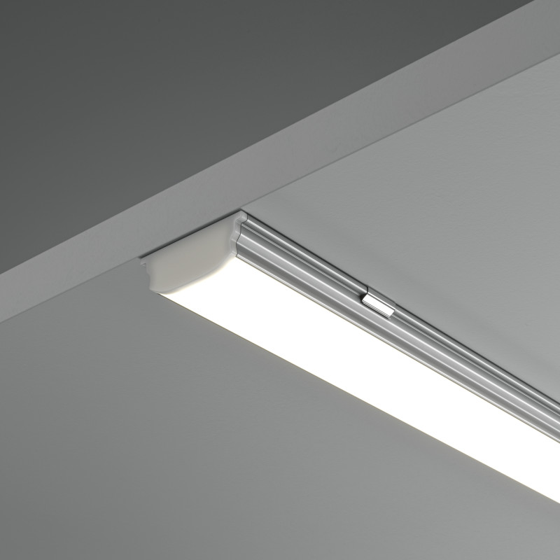 Алюминиевый профиль 2000*18*6 мм для светодиодной ленты Maytoni Led strip ALM-1806-S-2M