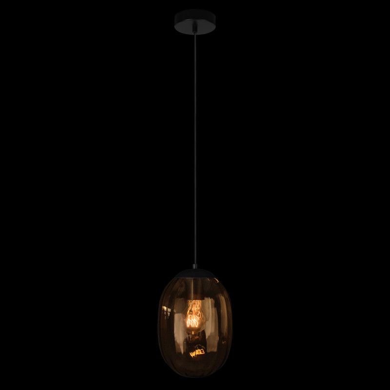 Подвесной светильник *18*-27,5 см, 1*E27*40W, LOFT IT Bubble 10427 Brown, черный