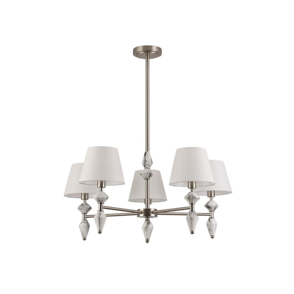 Люстра *72*78-78 см, 5*E14*40W, Lumion Vermont LUM8274/5, стальной; серебристый