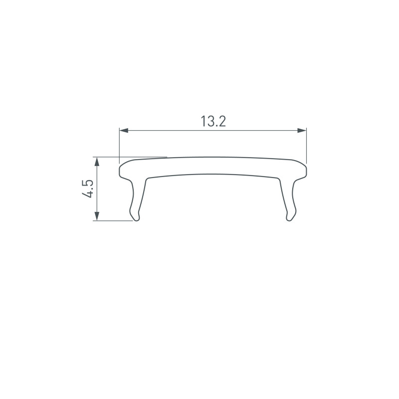 Экран Arlight 031763 200*1,4* см. Цена указана за 2 метра. Продается кратно 2 метрам.