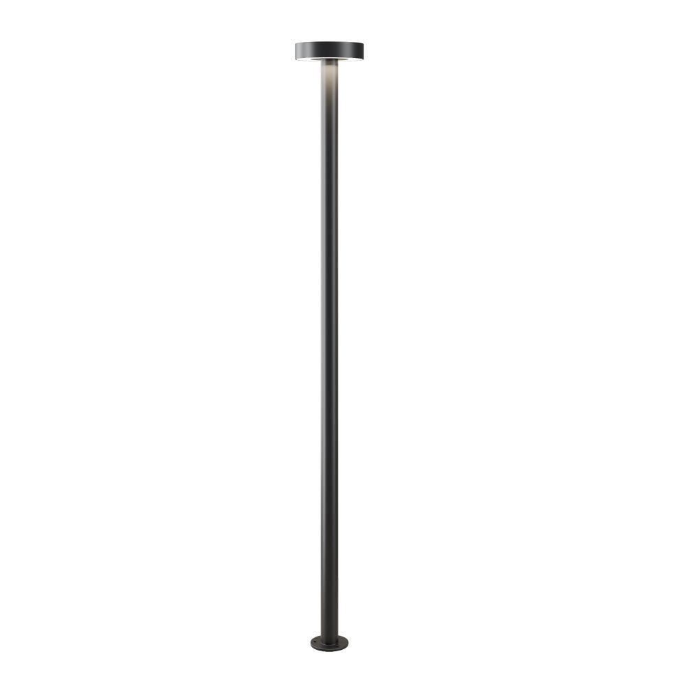 Наземный уличный светильник 250 см, 30W, 3000K, Maytoni Outdoor Nail O529FL-L30B3K, черный