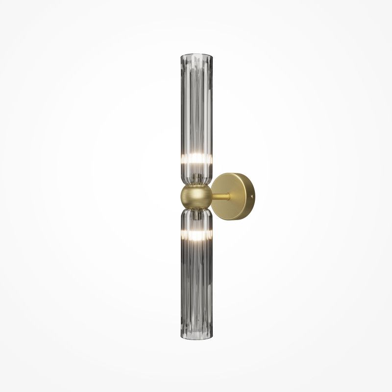 Бра 5*5*43,5 см, 2*G9*28W, Maytoni Antic MOD302WL-02GR1, золото матовое