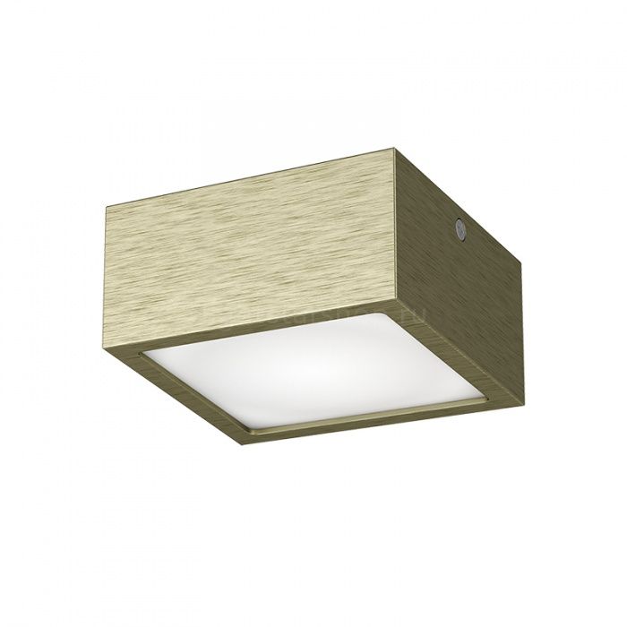 Светильник 10*10*5 см, 10W Lightstar ZOLLA QUAD LIG213921 Бронза