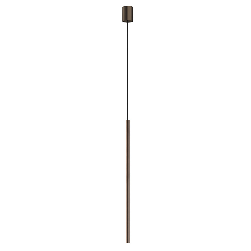 Подвесной светильник 5,5*200,5 см, 1*G9, 10W, Nowodvorski Laser 750 10447, коричневый
