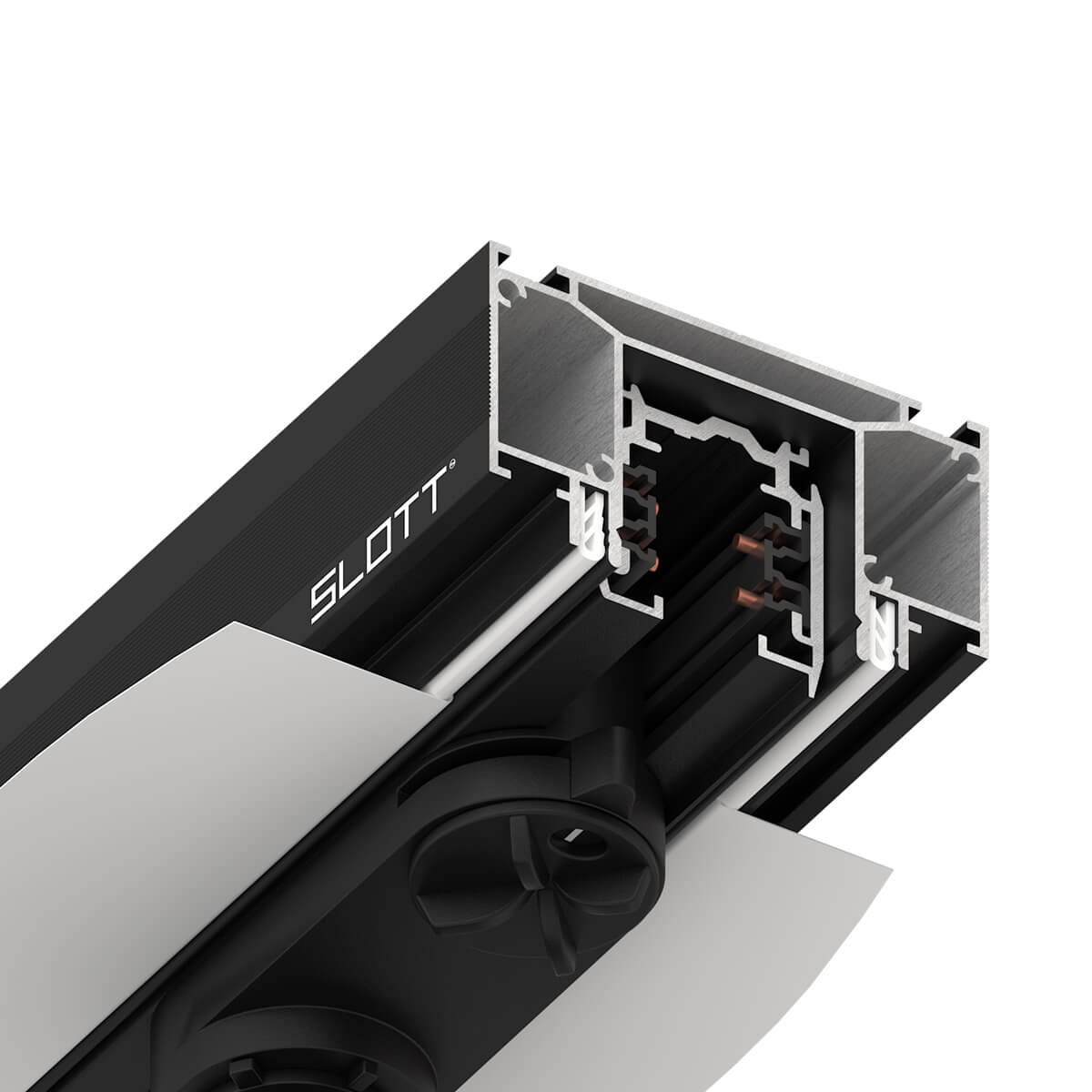 Профиль для шинопровода Novotech 135189, черный