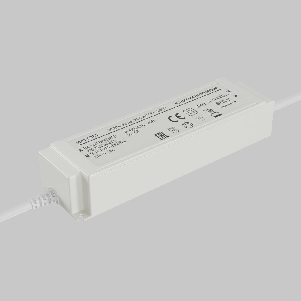 Источник напряжения PSL026 24V 100W IP67 822019 Maytoni Led Strip