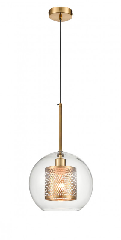 Подвесной светильник  25*120 см, 1*E27 латунь Vele Luce Coro VL5524P21