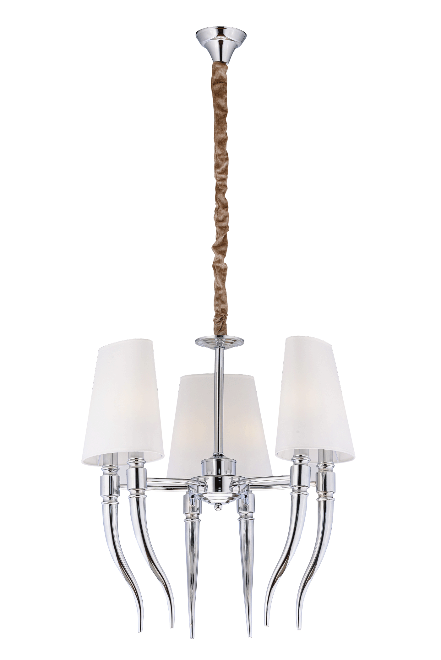 Люстра 550*580-1230, 6*E14, 40W NewRgy Модерн ZF8657/6 CR CHROME, Хром