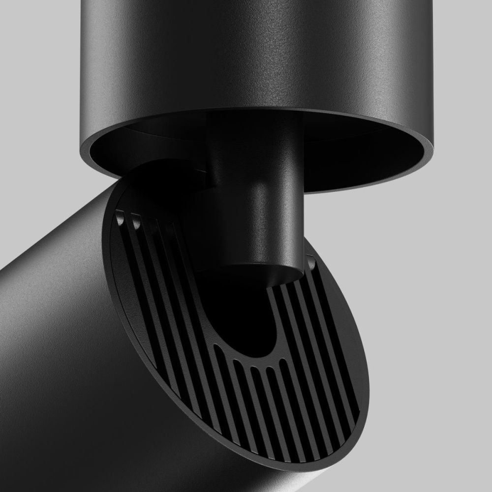 Спот 5 см, 12W, 3000K, Maytoni Technical Focus Led C055CL-L12W3K-SS-B, черный