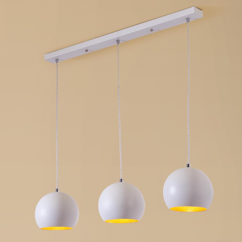 Подвесной светильник Citilux Оми CL945130 белый 3*Е27 диаметр 6 см