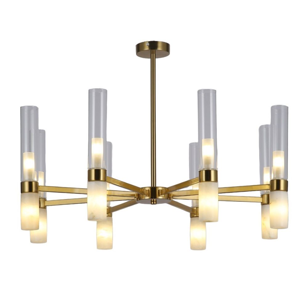 Люстра 80*80*44 см, 16*G9 Gerhort G11072/16COP WT+CL, Медь