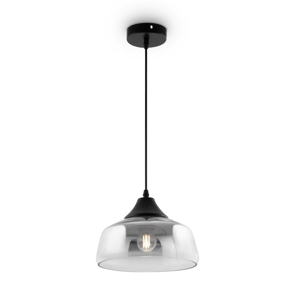 Светильник 24 см, Freya Jiffy FR5188PL-01B2, черный