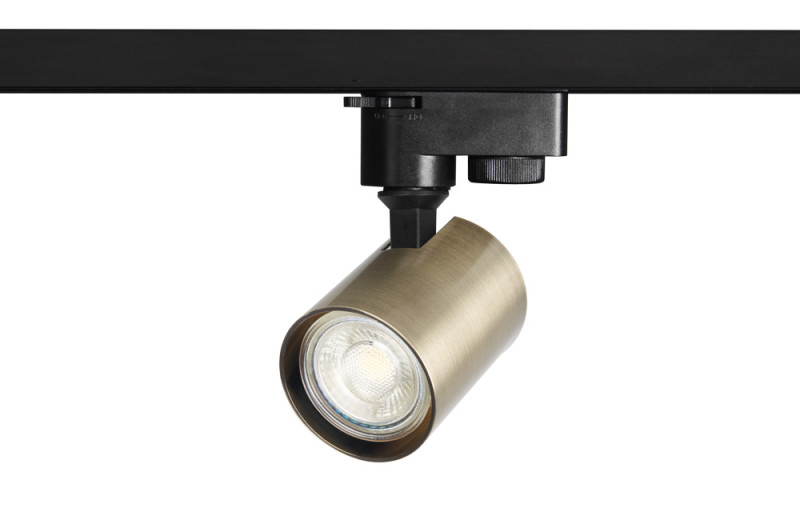 Cветильник однофазный 6 см, Crystal Lux CLT 0.31 001 60 BL-BZ Черный/бронза