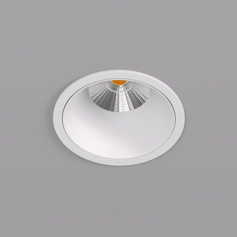 Светильник встраиваемый 7,4*7,4*6,8 см, вр 6,5 см, *LED*7W, 3000K, Denkirs Grena DK4400-WH, белый