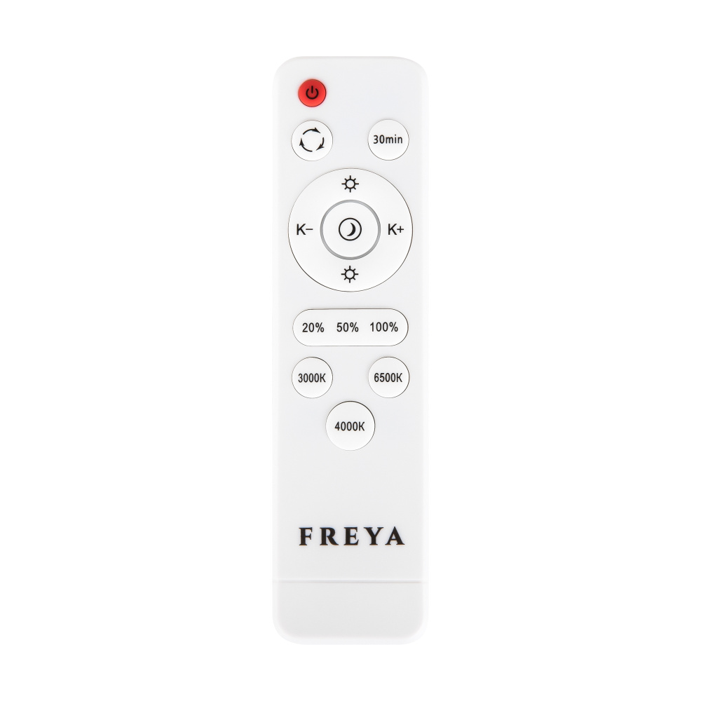 Потолочный светильник 50*50*-8 см, *LED*75W, K, Freya  FR6084CL-L82B, Черный