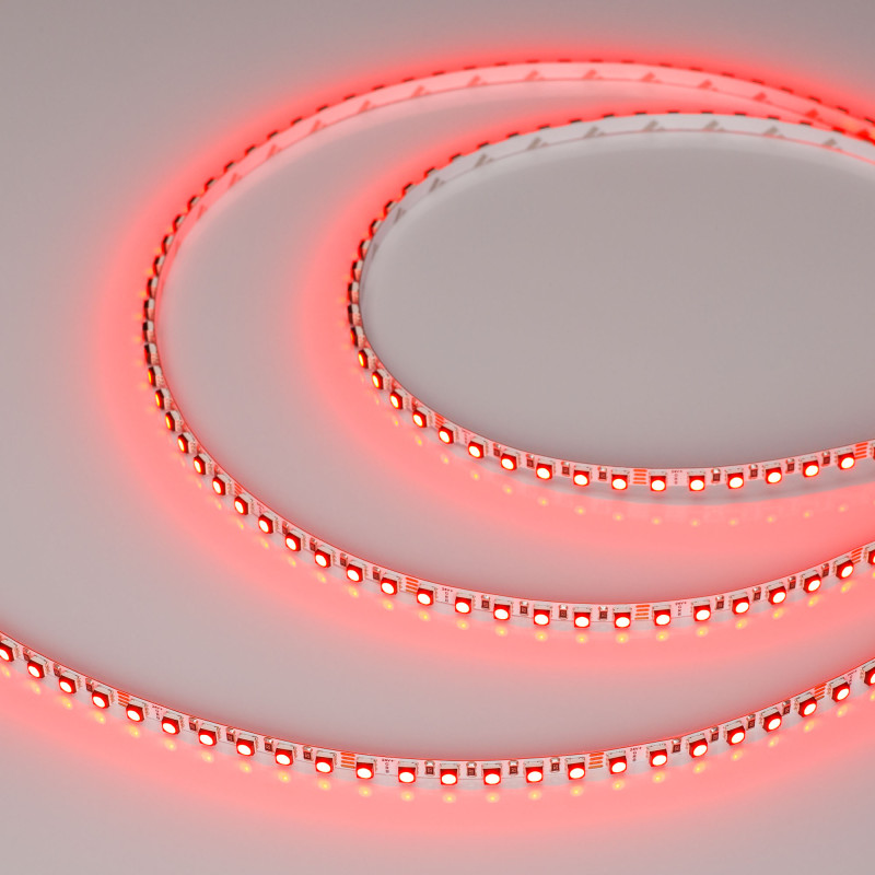 Лента MINI-F120-5mm 24V RGB (8 W/m, IP20, 3535, 5m) (Arlight, узкая) 025707(2). Цена указана за 5 метров. Продается кратно 5 метрам.