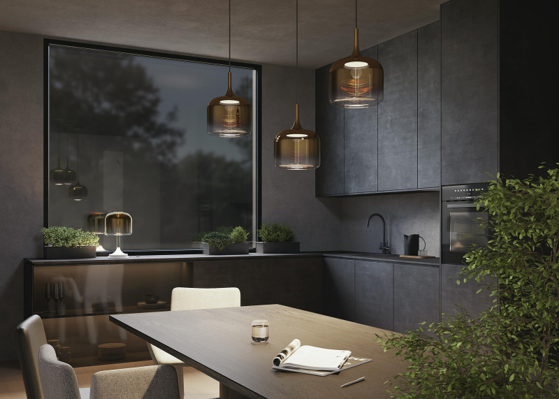 Настольный светильник 26*42 см, LED 18W 3000K Maytoni Modern Spirito MOD286TL-L18G3K золото
