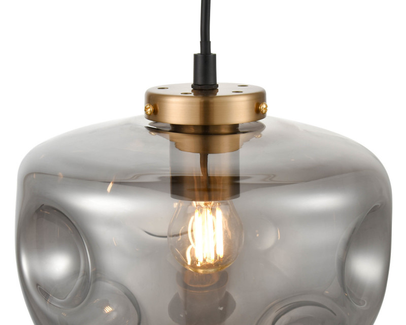 Подвесной светильник  22*144 см, 1*E27 черный, бронза Vele Luce Alieno VL5352P21