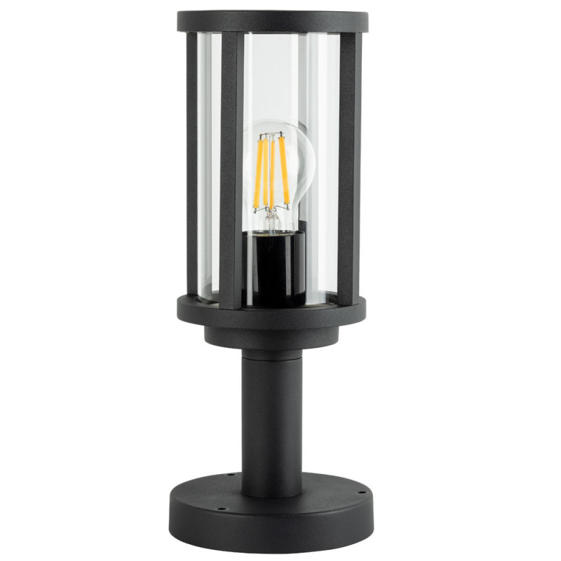 Уличный наземный светильник Arte Lamp Toronto A1036FN-1BK, черный