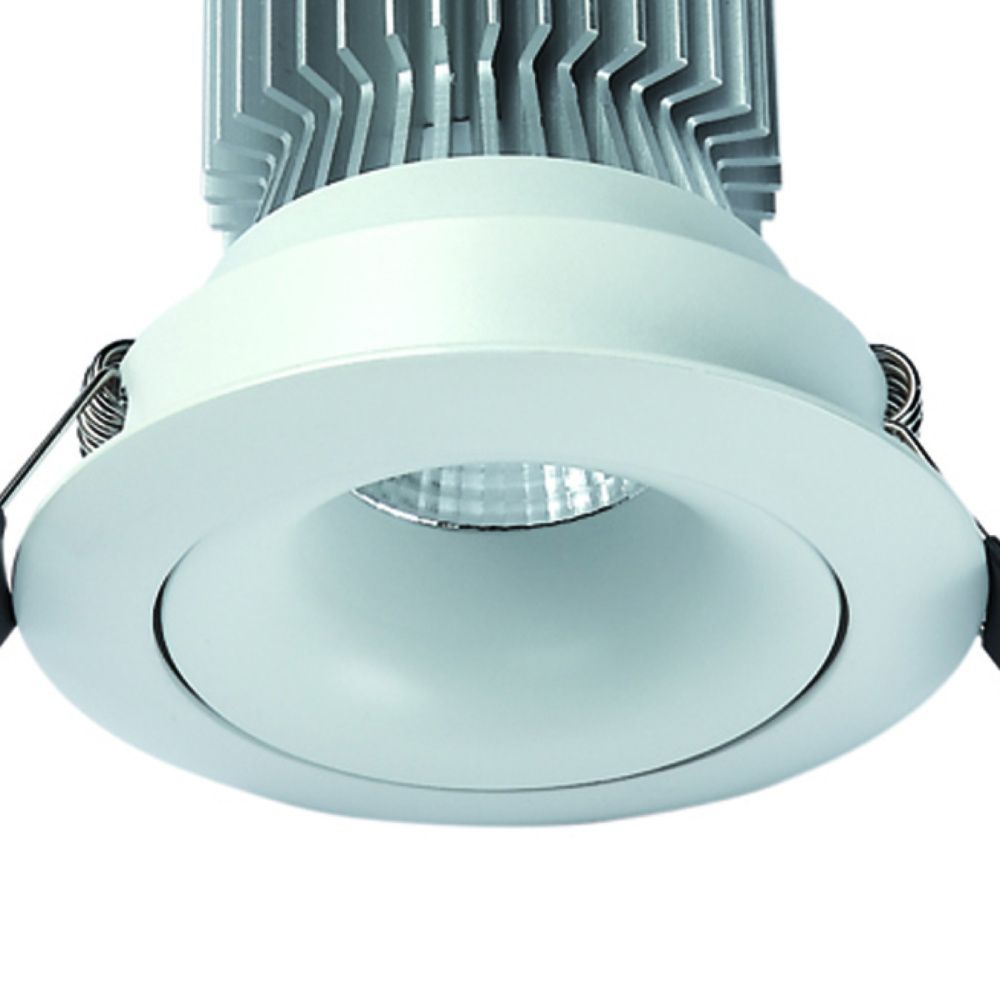 Светильник встраиваемый 8*7 см, вр 7 см, *LED*7W, 4000K, Mantra Formentera MANC0076, матовый белый
