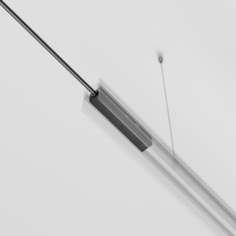 Ввод питания Maytoni Technical Magnetic track system Exility TRA034B-42B черный IP 20