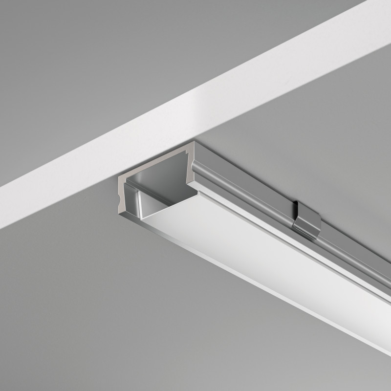 Алюминиевый профиль Накладной 2000*15*6 мм Maytoni Technical Led Strip ALM001S-2M Серебро, цена за штуку