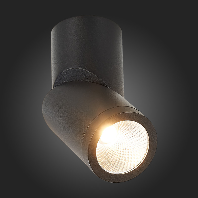 Светильник 6 см, 10W, 4000K ST LUCE ST650.442.10 Черный, IP44