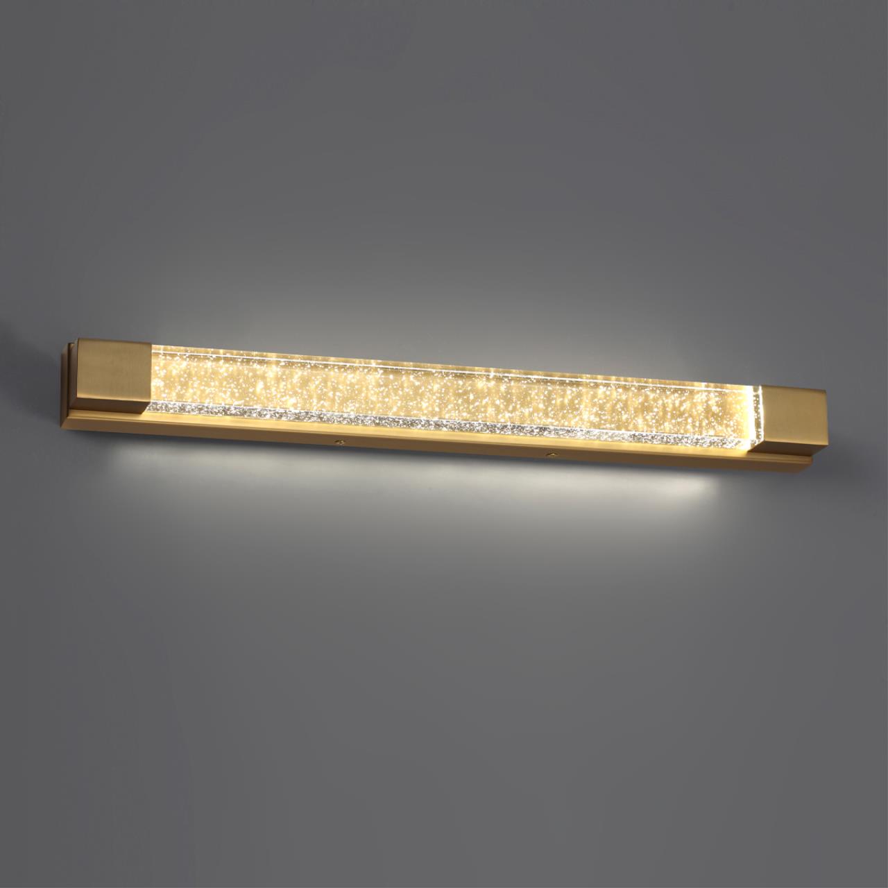 Бра 5,9*5,5*56 см, 1 LED*12W, 3000 К, Odeon Light Mirada, античная бронза 6681/12WL