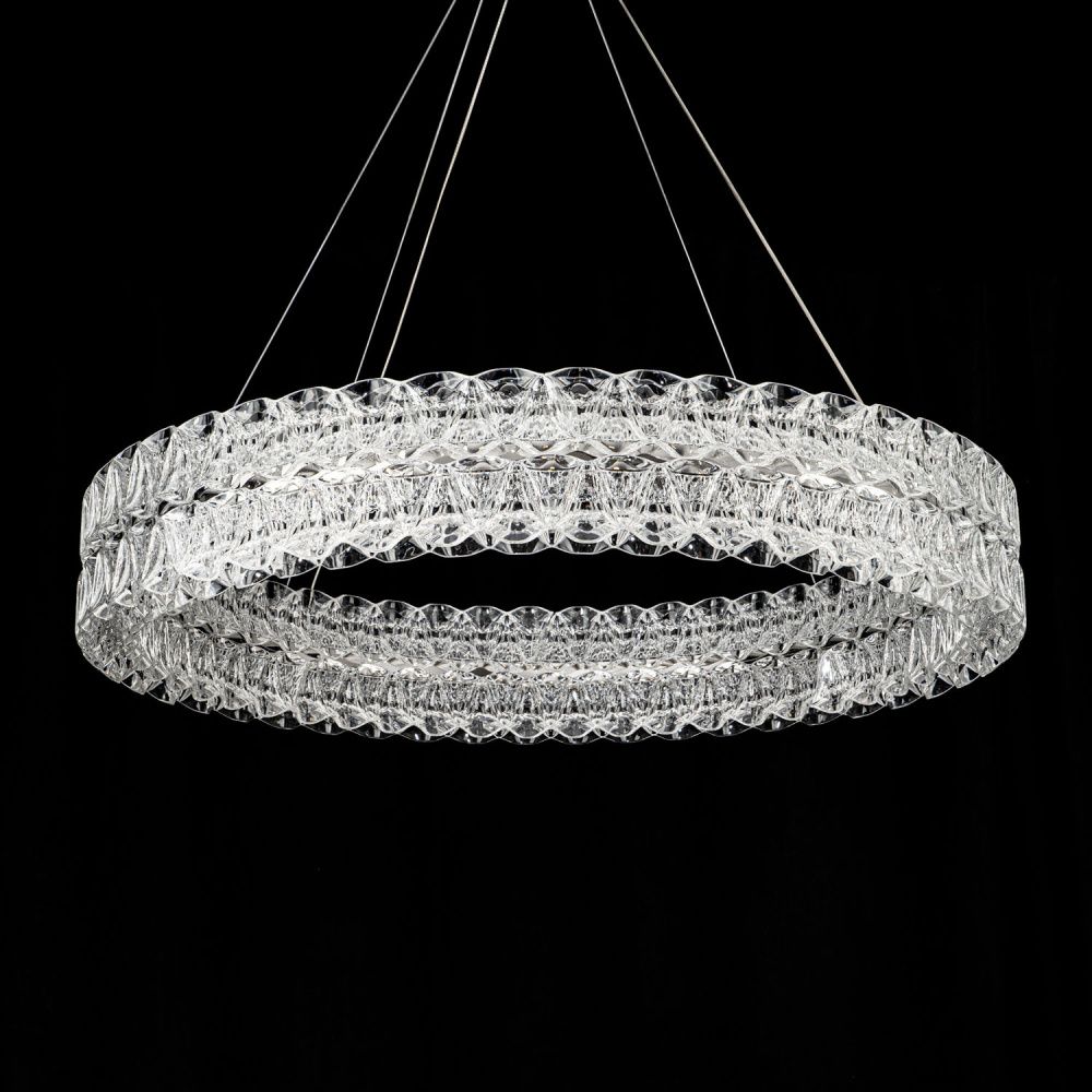 Люстра *80*13 см, LED*70W, 3000-6000K, Modelux  ML.8185.800 CR, Хром