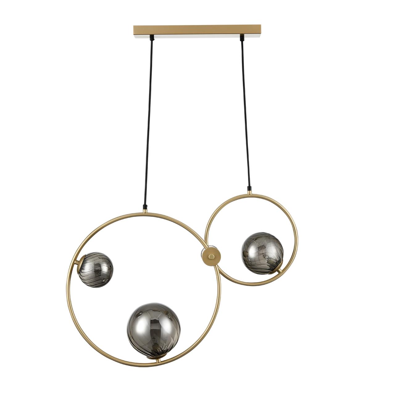 Светильник подвесной 15*63,5*150 см, 3*G9 Lumion Ornato 8036/3 шампань