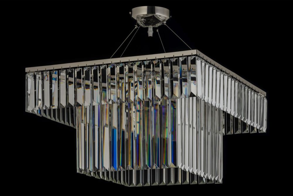 Люстра подвесная **26 см, 8*G9*40W, Arti Lampadari Enio Enio E 1.5.50.100 NP, никель