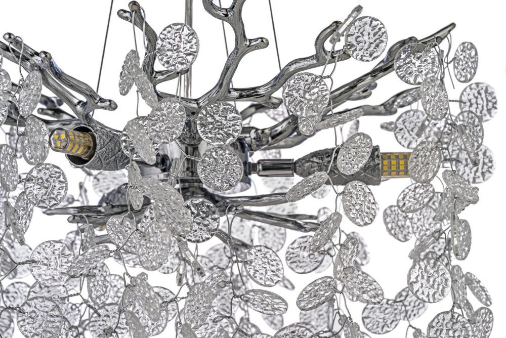 Люстра подвесная *37* см, 3*G9*40W, Dio D`arte Tavenna Nickel Tavenna H 1.5.32.102 N, Никель