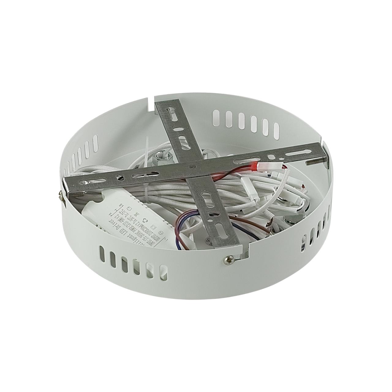 Потолочный светильник 53,5*12 см, 1 LED 65W 3000-4000-6000K Lumion Alberta 8029/65CL белый