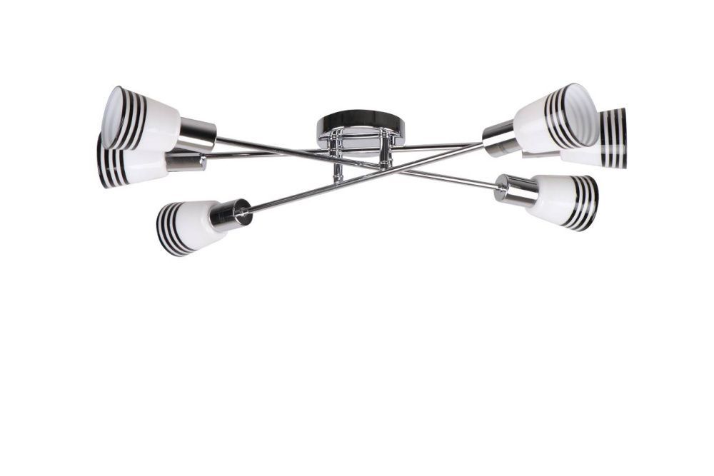 Люстра Ø690(400) x H130, мм, 60W, CR+GREEN Sfera Sveta 8286L/6A CR+WT