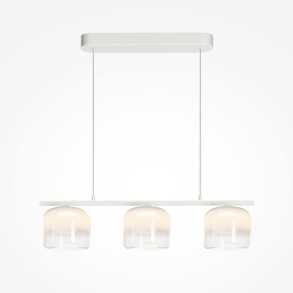 Подвесной светильник Maytoni MOD286PL-L12W3K 80*18*60-220 см, *LED*14W, 3000K, Maytoni Spirito MOD286PL-L12W3K, Белый
