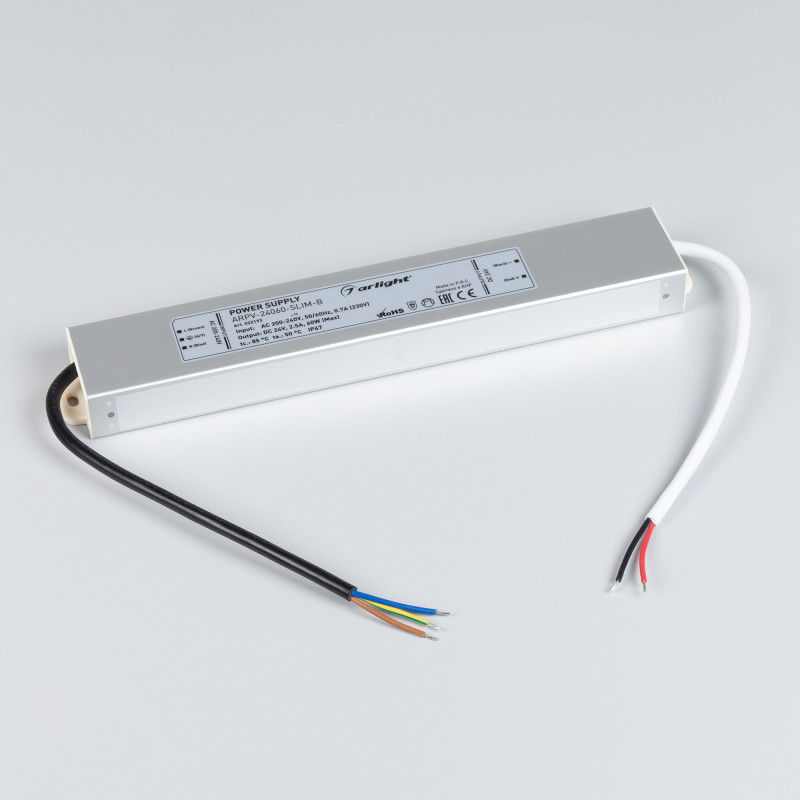 Блок питания для светодиодной ленты Arlight 022193 25,3*4*2,2 см, 60W, K,
